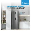 Refrigerador BM Midea NF Buru steel 300L