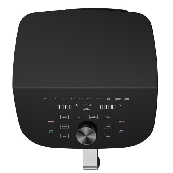 Air fryer Midea 11L 2 zonas digital negra smart