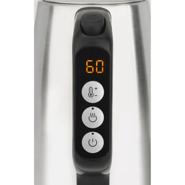 Pava Eléctrica Midea 1,7L inox digital