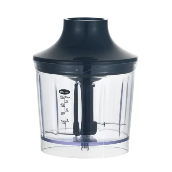 Licuadora de mano Midea 850W inox (Licuador, vaso, batidor y picador)