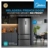 Heladera No Frost Inverter Smart French Door 458L