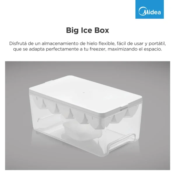 Heladera No Frost Inverter Top Mount 412L Blanca