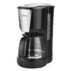 Cafetera eléctrica negra 1,25 L