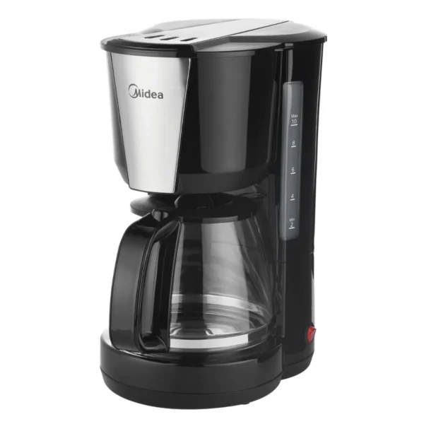 Cafetera eléctrica negra 1,25 L