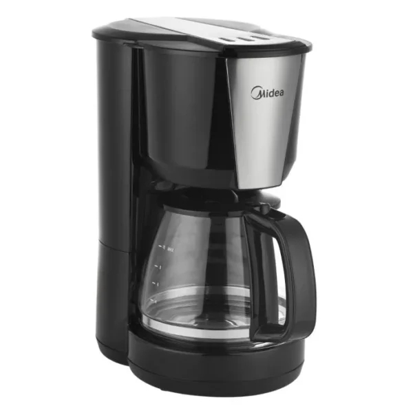 Cafetera eléctrica negra 1,25 L