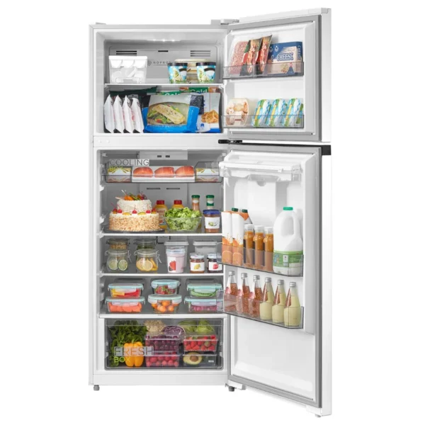 Heladera No Frost Inverter Top Mount 412L Blanca