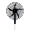 Ventilador de pie negro 20"
