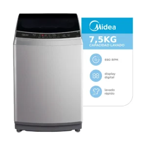 Lavarropas Carga Superior Automático 7,5kg MIDEA