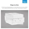 Heladera No Frost Inverter Top Mount 470L Black