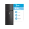 Heladera No Frost Inverter Top Mount 470L Black