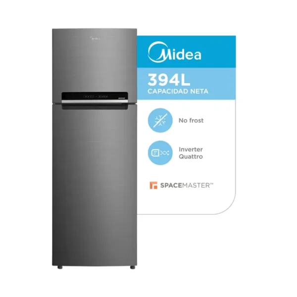 Heladera No Frost Inverter Space Master 394L inox