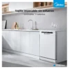 Lavavajillas Midea 14 Cubiertos Blanco