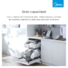 Lavavajillas Midea 14 Cubiertos Blanco